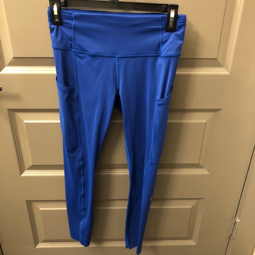 Royal blue Lululemon leggings